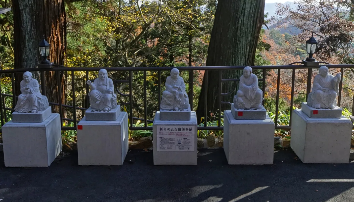 Five Hundred Arhats of Oiwasan Bishamonten on Mt. Oiwa Ashikaga City, Tochigi Prefecture