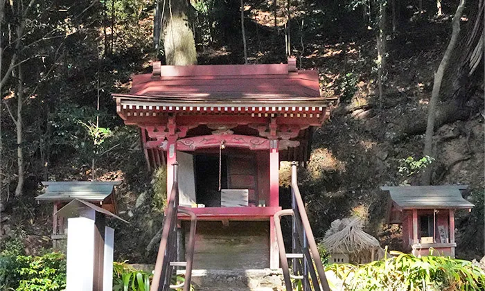 Sanno-gongen-sha shrine of Oiwasan Bishamonten